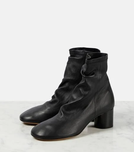 Isabel Marant Laeden leather ankle boots 5