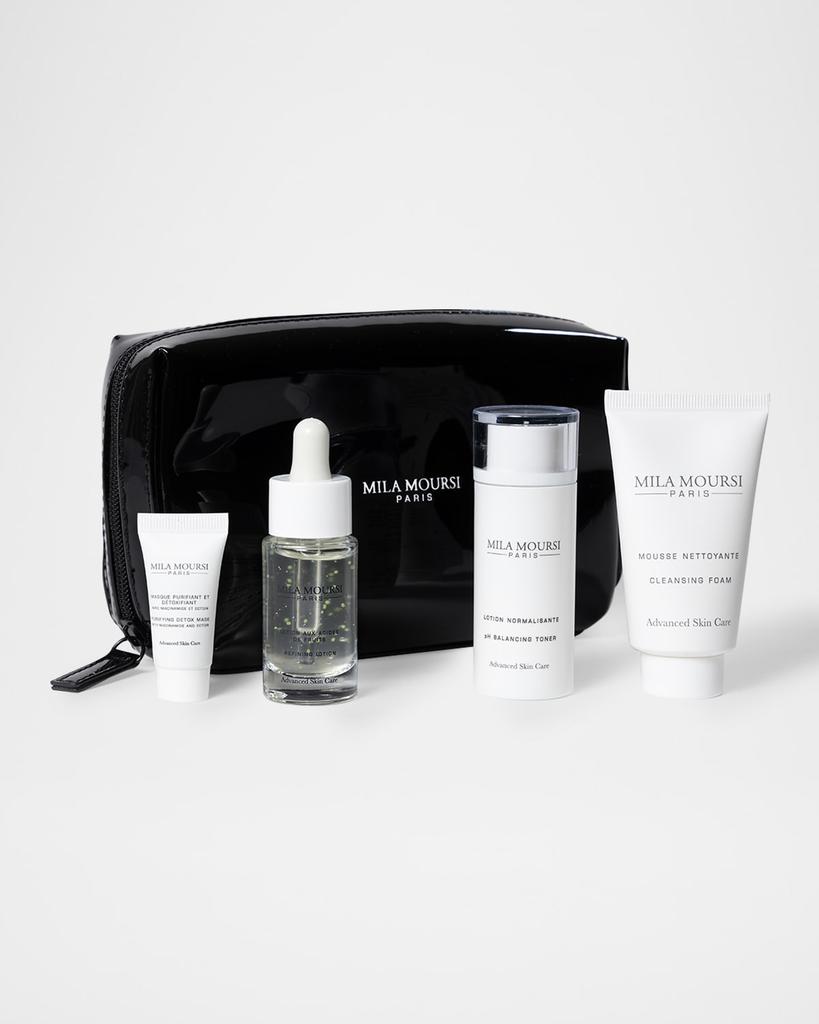 Mila Moursi Limited Edition Clarifying & Purifying Travel Kit Essentials Oily Skin