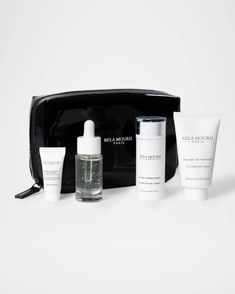 Mila Moursi Limited Edition Clarifying & Purifying Travel Kit Essentials Oily Skin 1