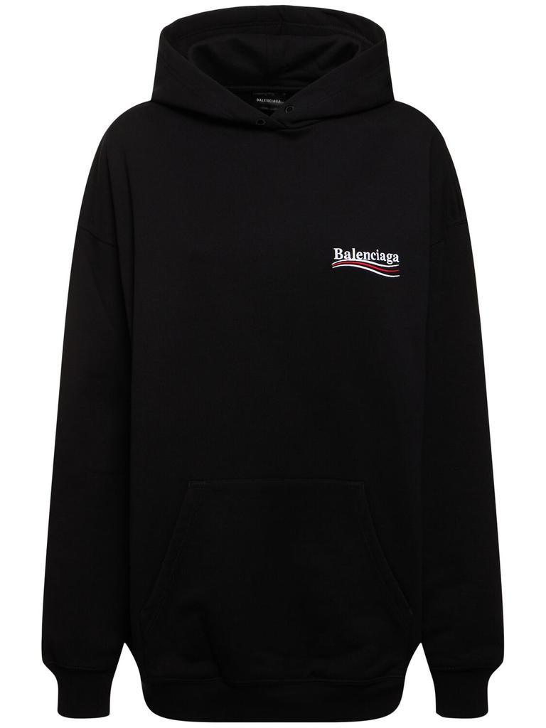 BALENCIAGA Medium Fit Cotton Hoodie