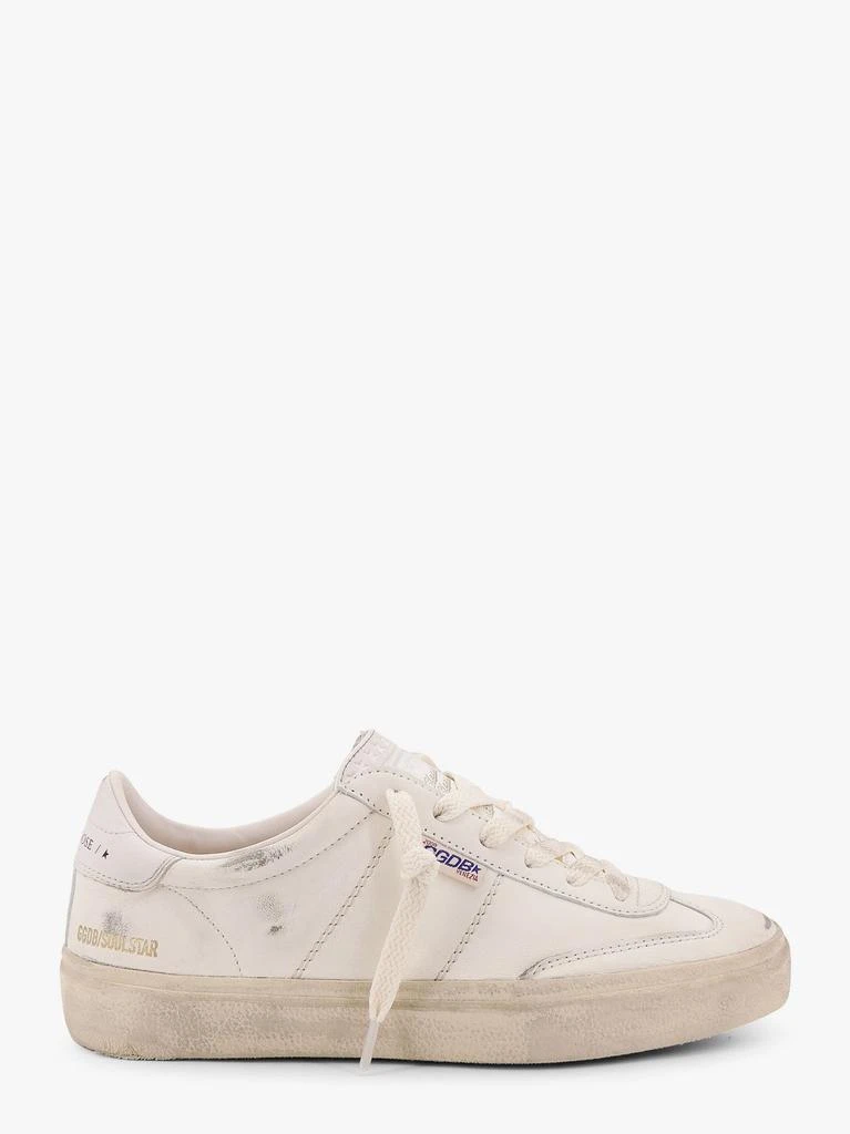 Golden Goose Soul star low-top leather sneakers with used effect 1