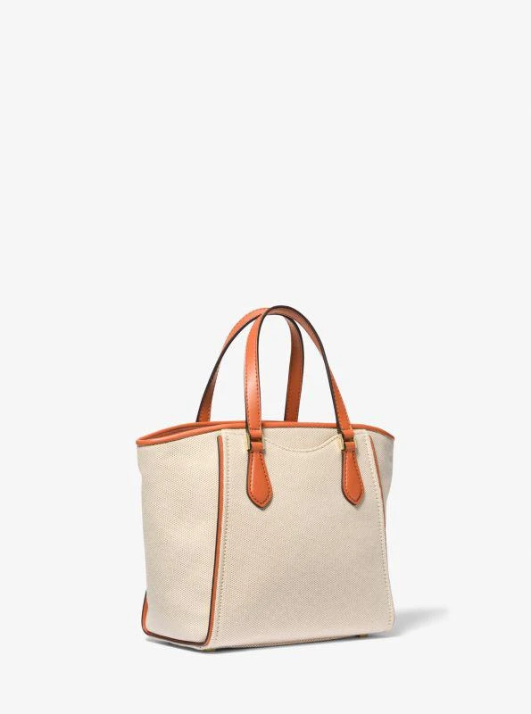 Michael Kors Taryn Small Canvas Convertible Crossbody Bag 3