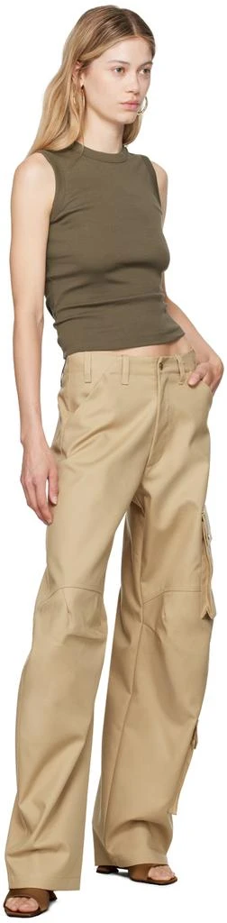 DARKPARK Beige Rose Cargo Pants 4