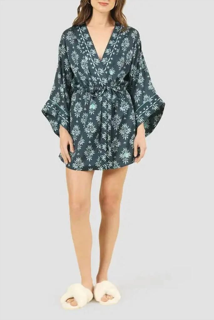 OMIKA Aashi Robe In Goa Lotus Ink