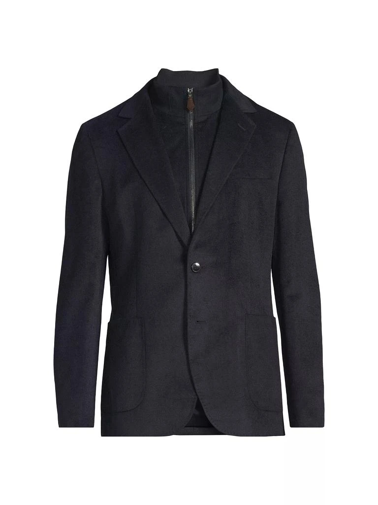 REISS Patch Faux Suede Sportcoat 1