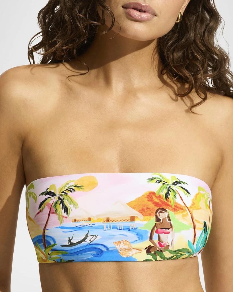 Seafolly South Pacific Bandeau Bikini Top 5