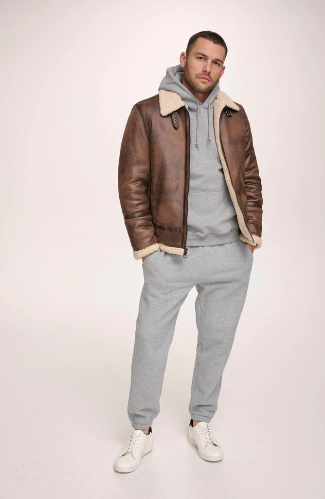 Calvin Klein Faux Suede & Faux Shearling Jacket 5
