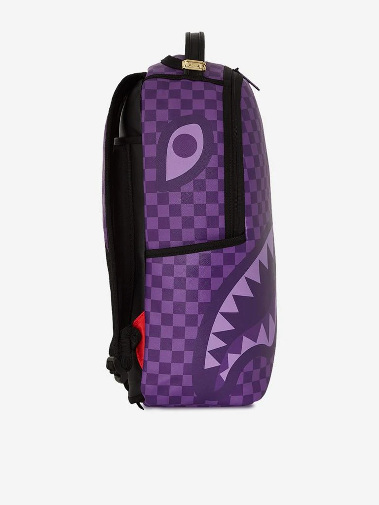 SprayGround Kids Sharks in Paris DLXSV Backpack in Purple (45.72cm) 3