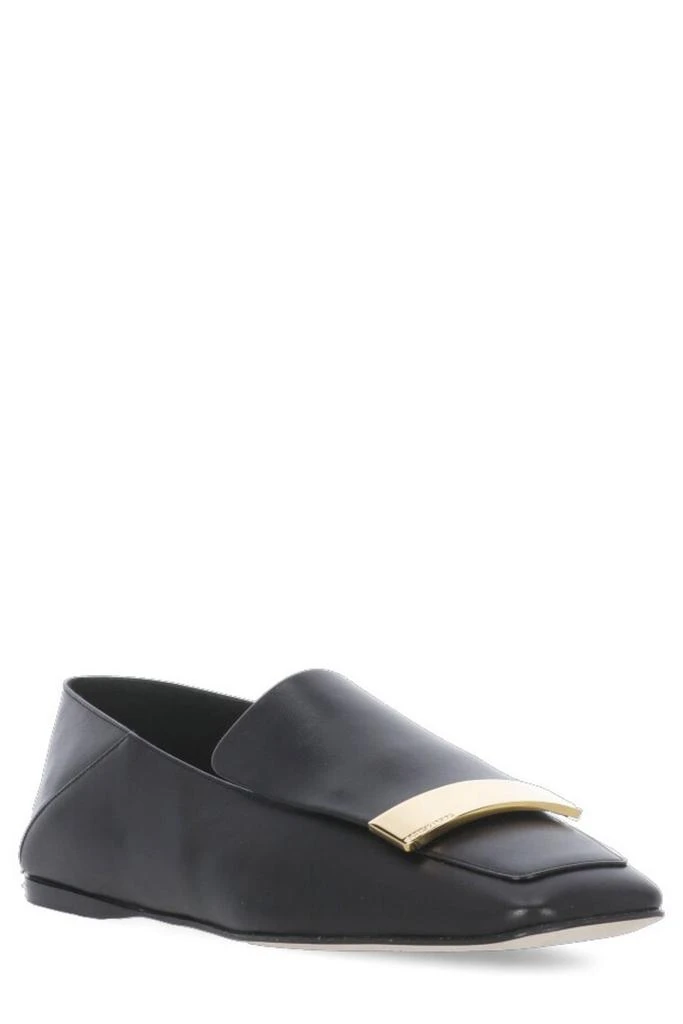 Sergio Rossi Sergio Rossi SR1 Logo Plaque Loafers - Shoes - Free 