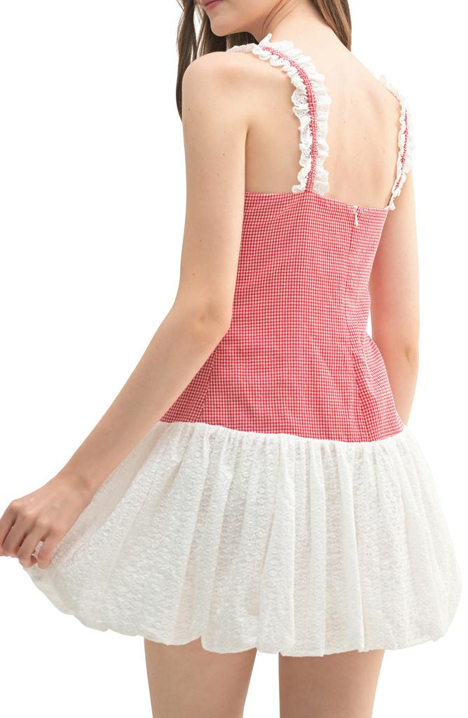 Lush Bustier Bubble Dress