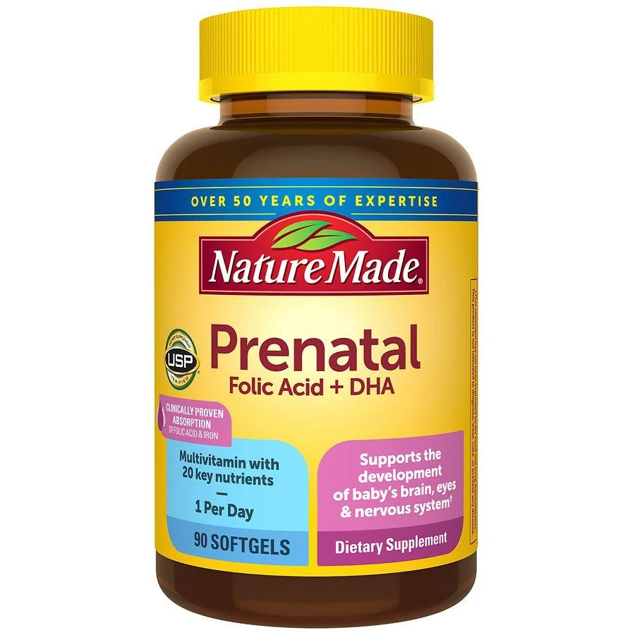 Nature Made Prenatal Multi + DHA Softgels 1