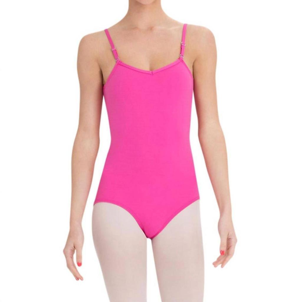 Capezio ADULT CAMISOLE LEOTARD WITH ADJUSTABLE STRAPS