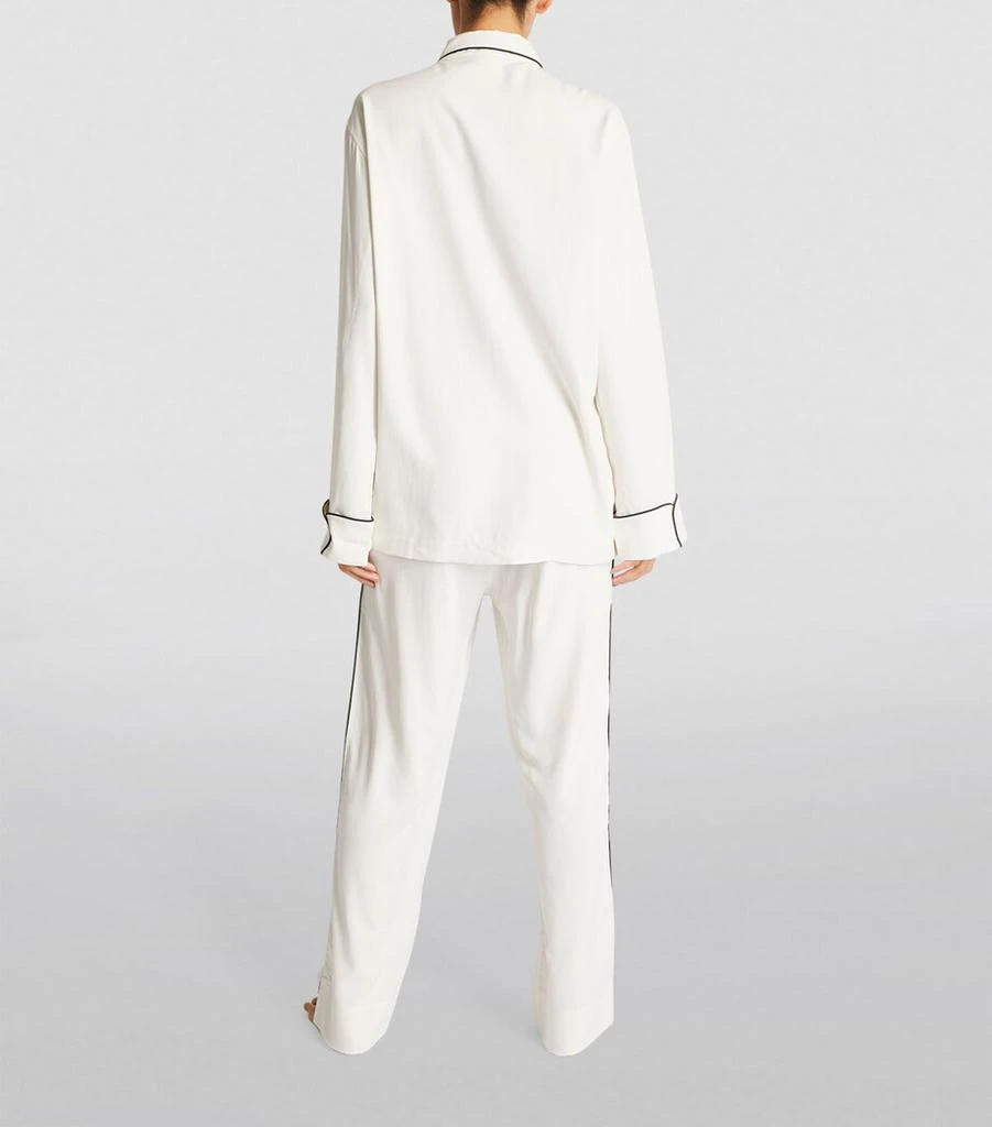 OLIVIA VON HALLE Silk Laurent Pyjama Set 3