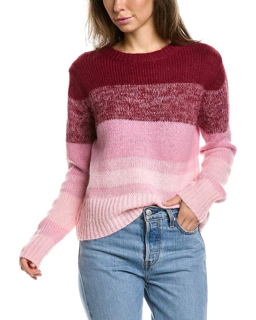 Lea & Viola Lea & Viola Ombre Wool-Blend Sweater