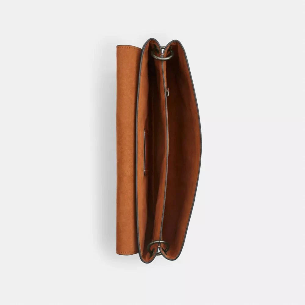 Coach Caleb Messenger Bag In Signature Canvas 4