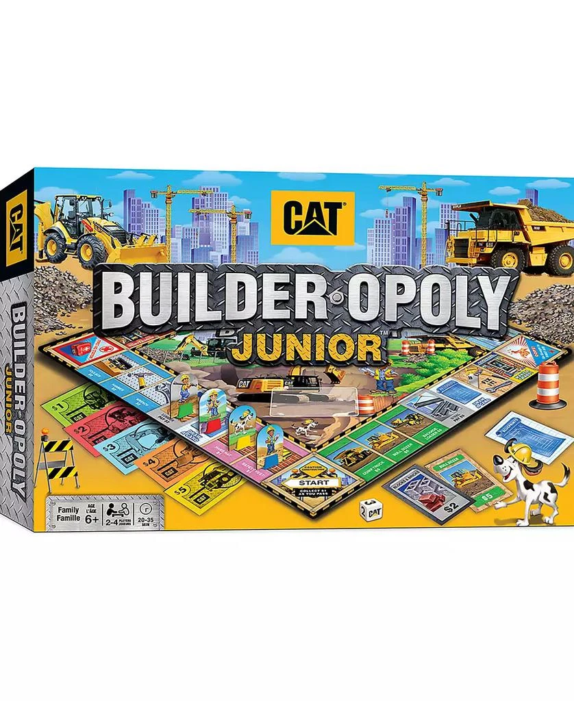 MasterPieces Puzzles MasterPieces Puzzle Company Caterpillar - Builder Opoly Junior
