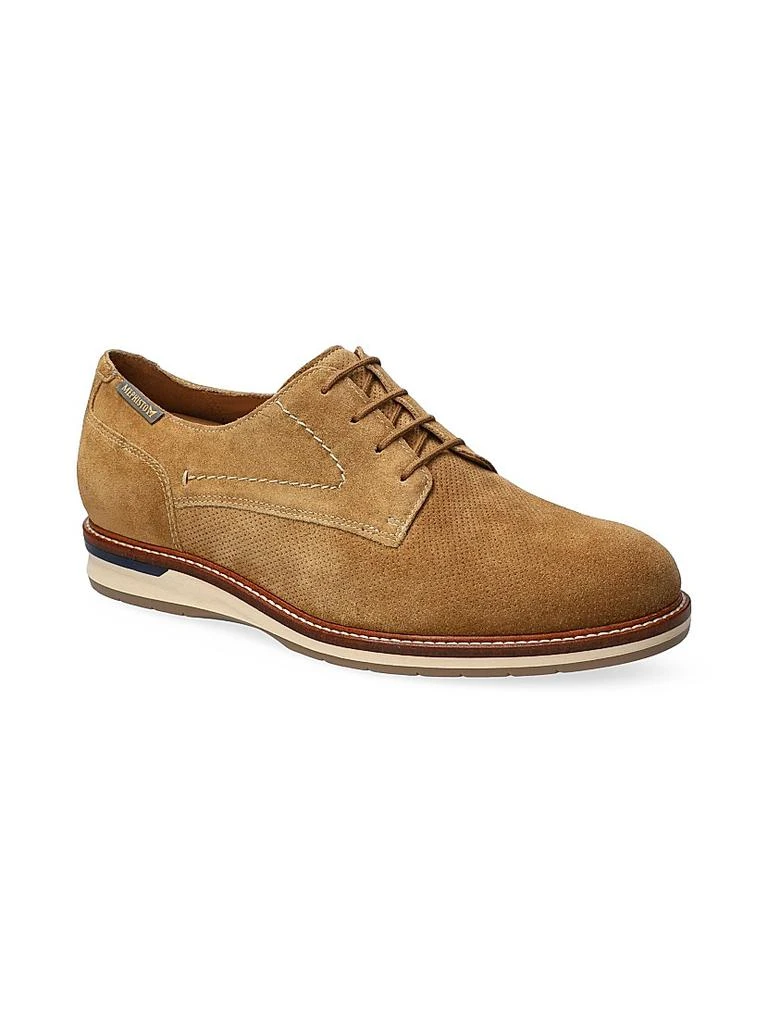 Mephisto Falco Perforated Suede Oxfords 2