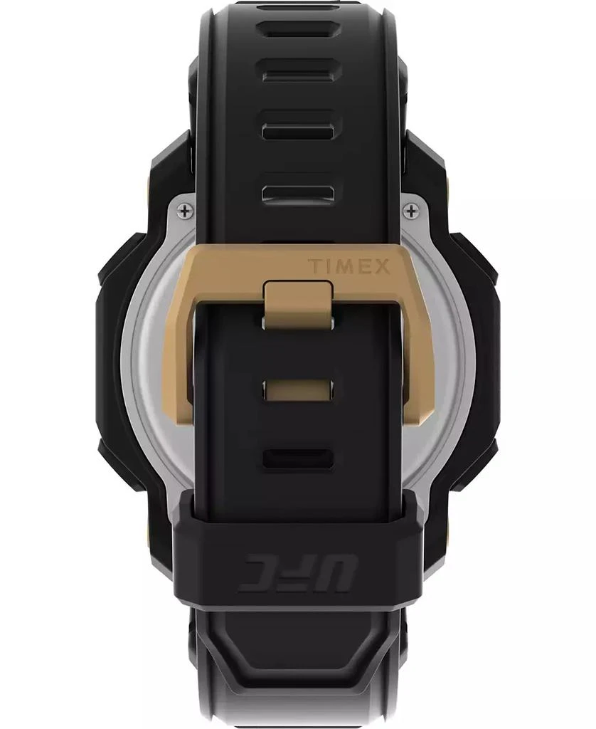 Timex UFC Men's Knockout Digital Black Polyurethane Watch, 48mm 4