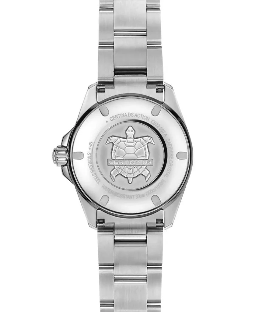 Certina Women's Swiss Automatic DS Action Stainless Steel Bracelet Watch 35mm 2