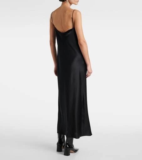Dorothee Schumacher Sense Of Shine draped silk-blend slip dress 3