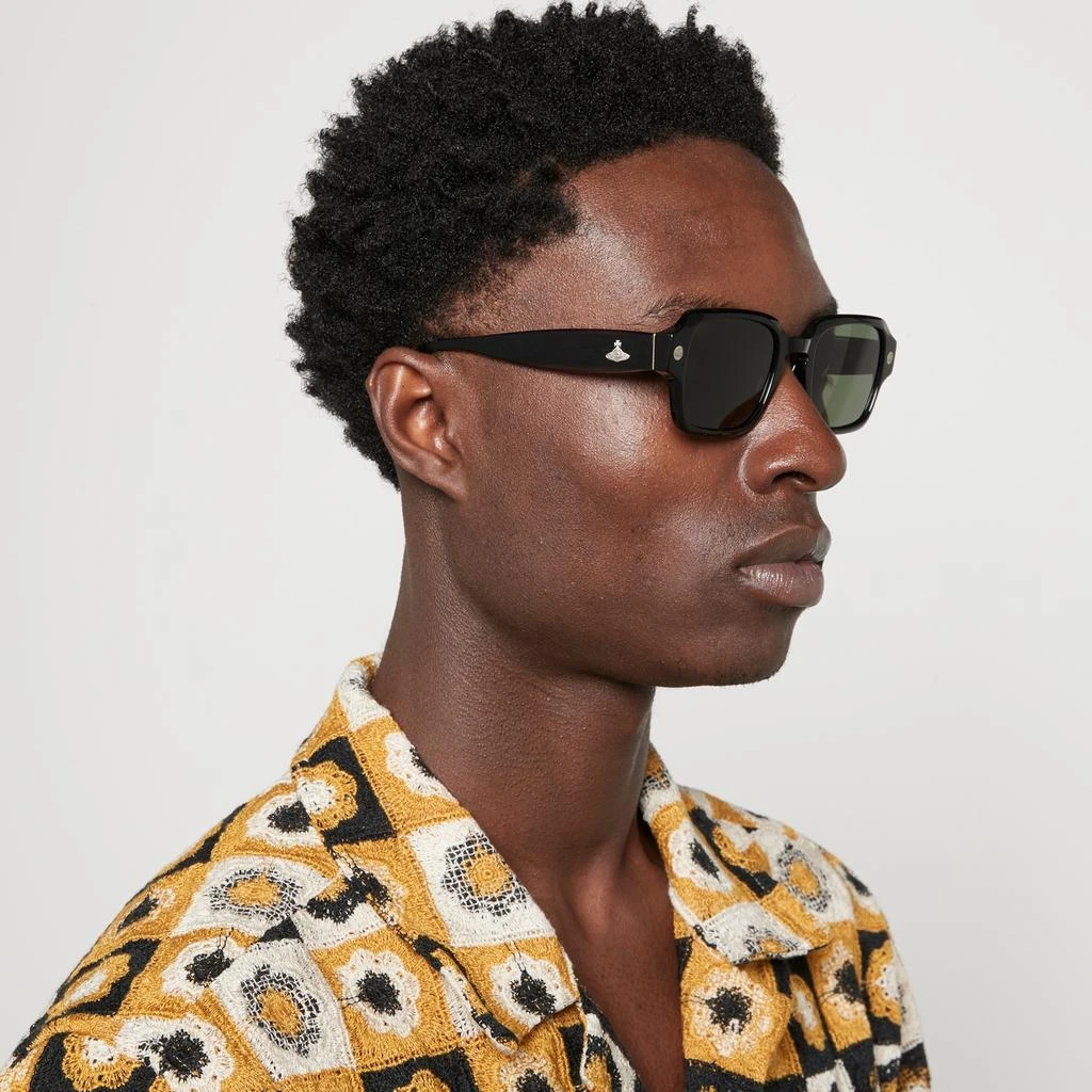 Vivienne Westwood Michael Acetate Square-Frame Sunglasses 4