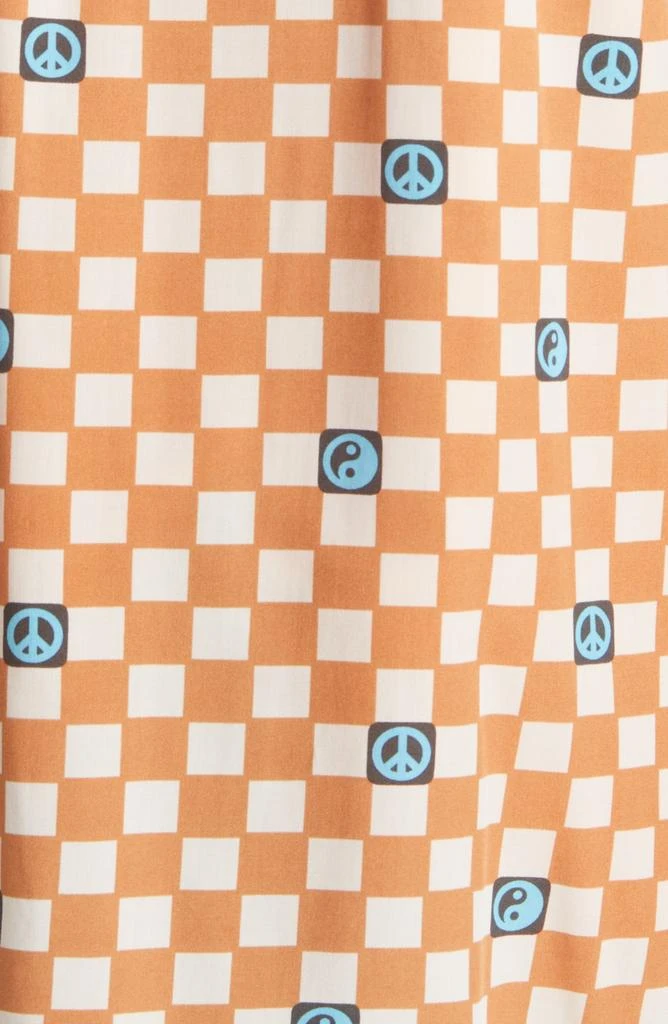 PacSun Checkers Resort Short Sleeve Button-Up Shirt 5