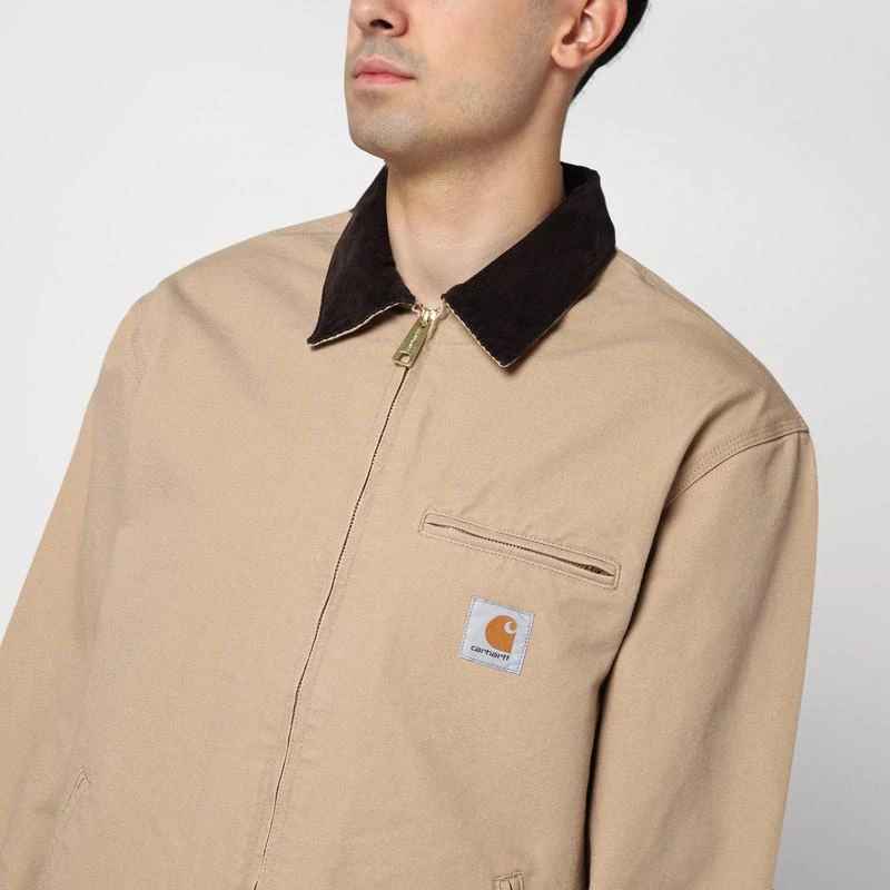 Carhartt WIP Hamilton Brown/Tobacco Rinsed Detroit Jacket 5