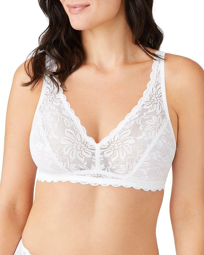 Wacoal Wacol Soft Sense Wireless Lace Bralette 1