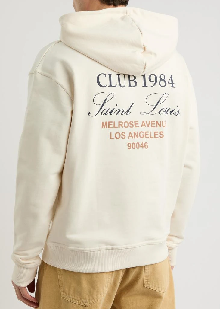 CLUB 1984 Melrose hooded cotton sweatshirt 3