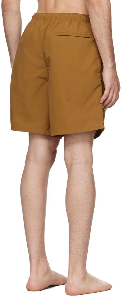 STUSSY Tan Stock Swim Shorts 3