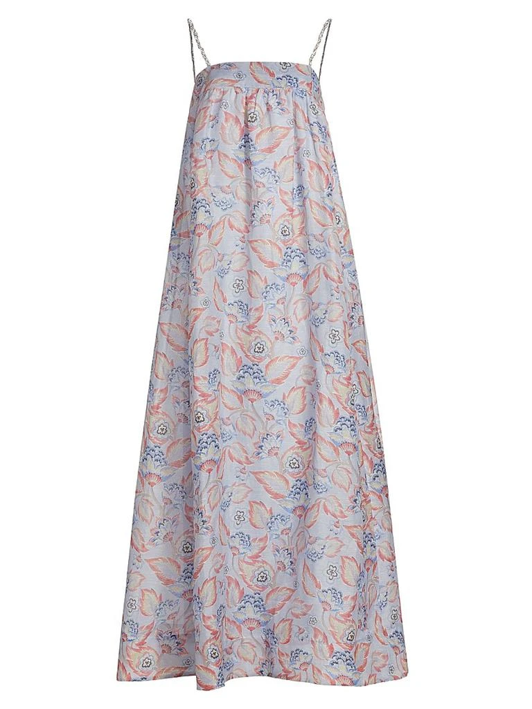 Zimmermann Eden Embellished Floral Maxi Dress 1