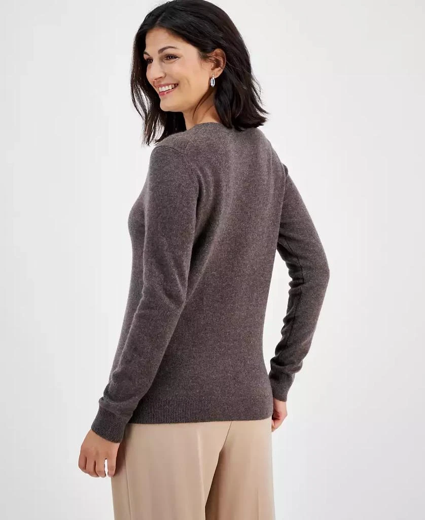 Charter Club 100% Cashmere Women's V-Neck Long-Sleeve Sweater, Created for Macy's 2