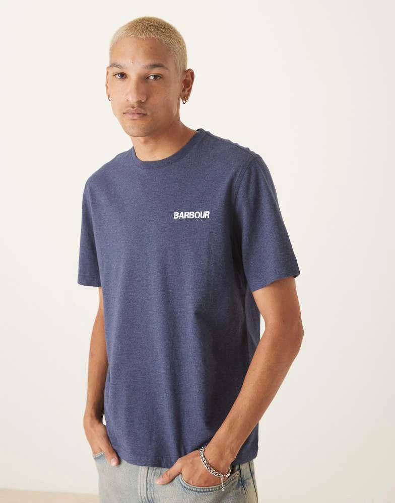 Barbour Barbour Perham relaxed fit t-shirt in indigo 2