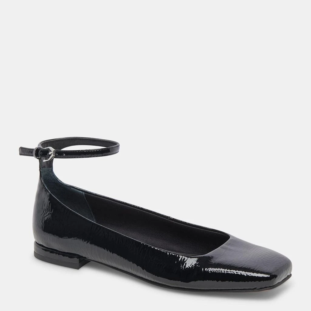 Dolce Vita Ashya Ballet Flats Midnight Crinkle Patent 2