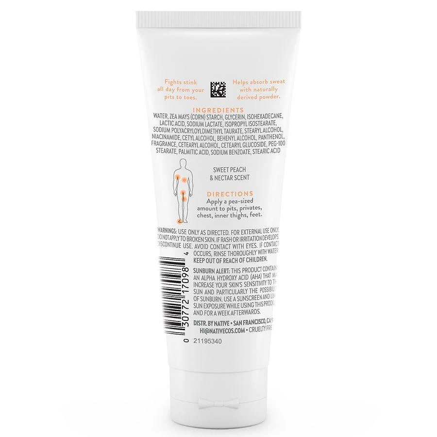 Native Whole Body Cream Sweet Peach & Nectar 6