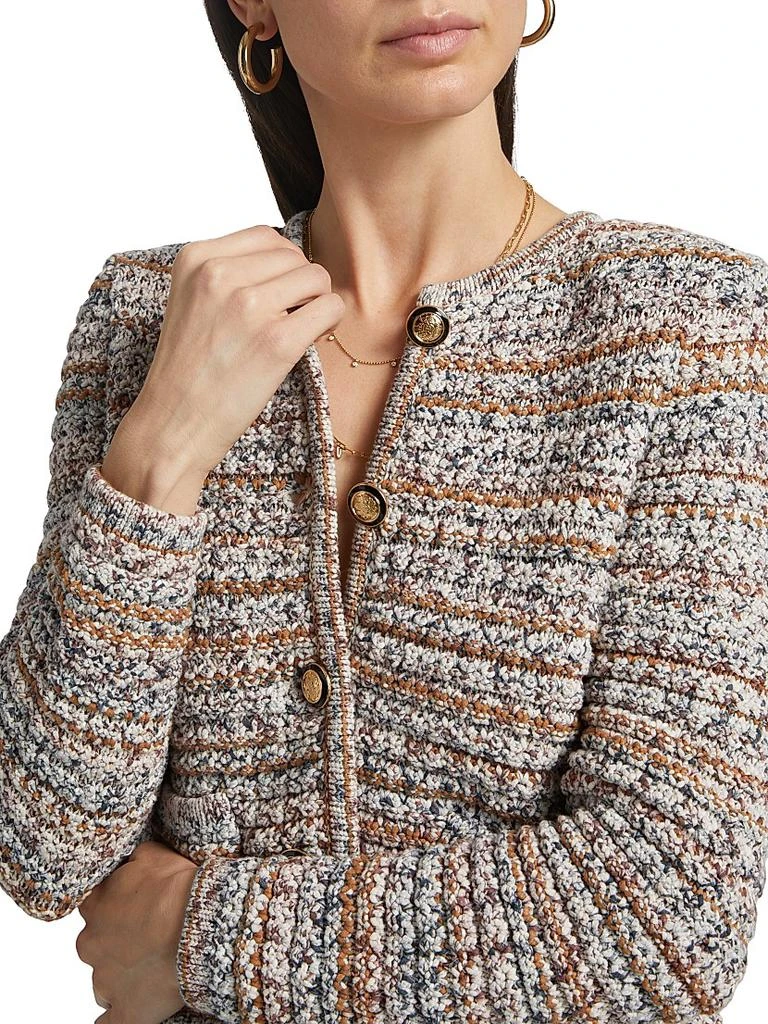 ba&sh Mixed Knit Cardigan 6