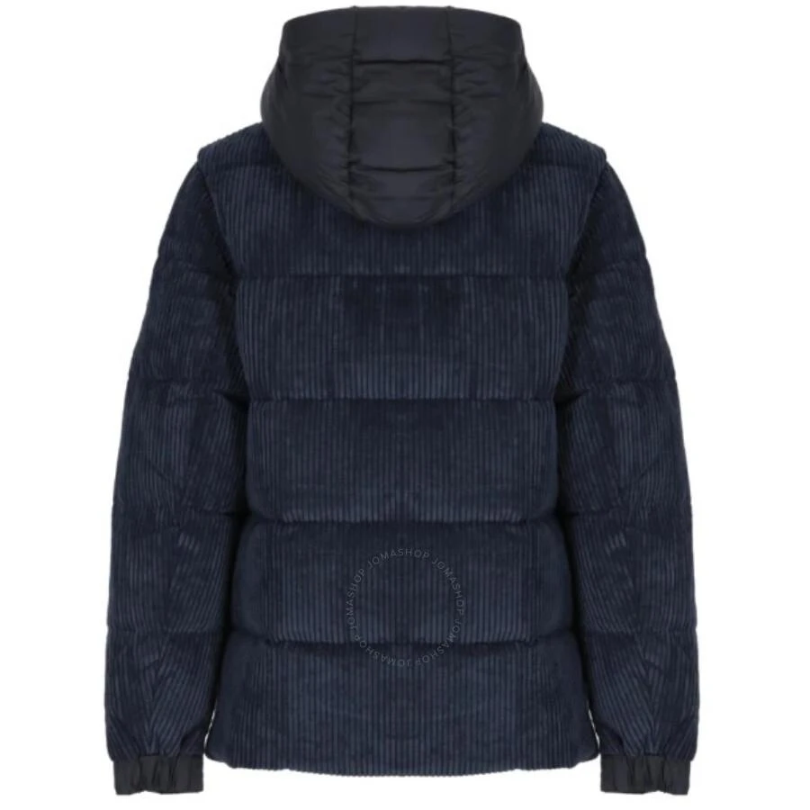 Save The Duck Corduroy Hooded Padded Jacket 2