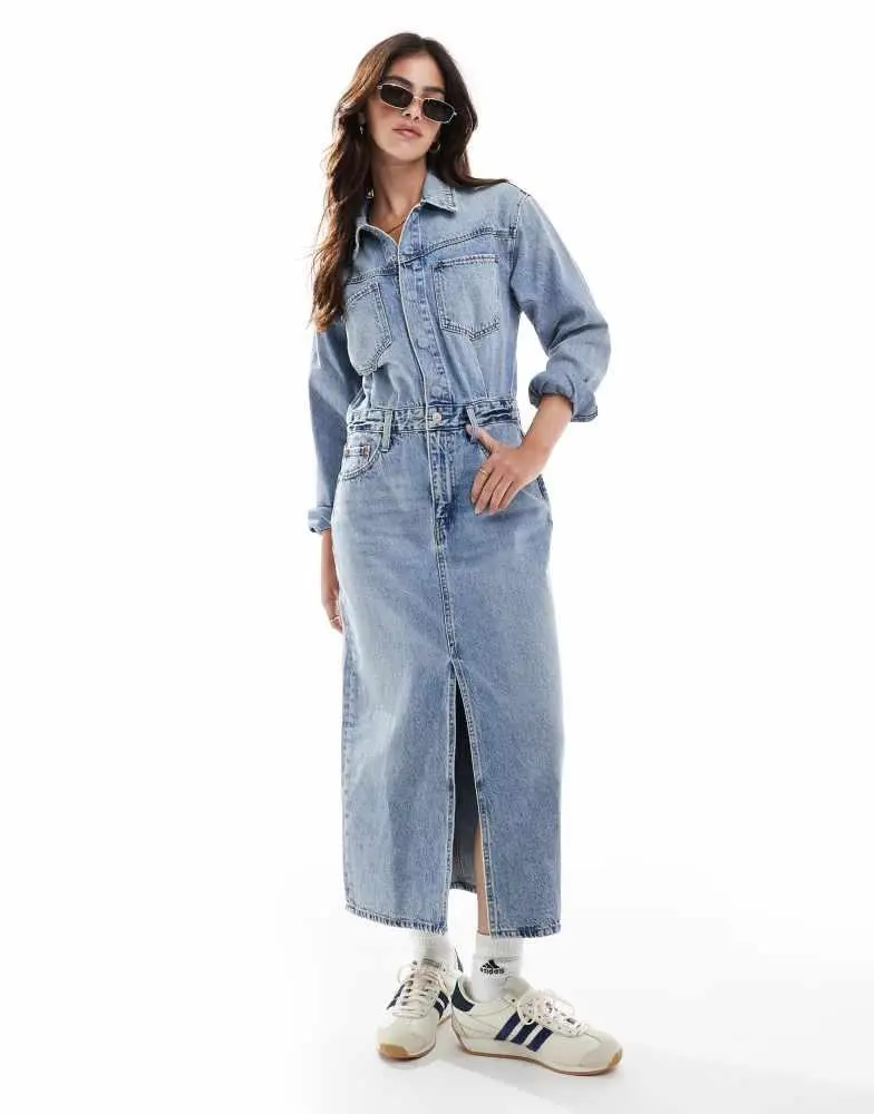 Shop Levi's western denim midi dress in light blue on Sale at BeyondStyle Get 20% Off Levi's western denim midi dress in light blue with Limited-Time Flash Deals, Exclusive Discounts, and Shop Levi's western denim midi dress in light blue on Sale at BeyondStyle Get 20% Off Levi's western denim midi dress in light blue with Limited-Time Flash Deals, Exclusive Discounts, and