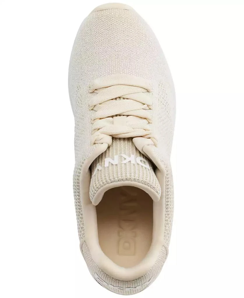 DKNY Women's Parks Lace-Up Wedge Sneakers 4