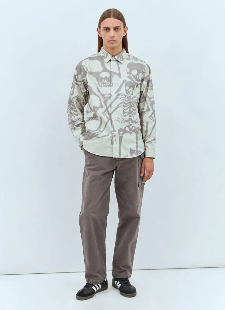 thisisneverthat Thisisneverthat® Skeletons Pattern Shirt 4