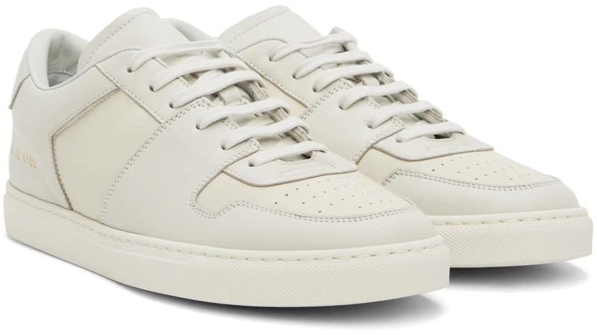 Common Projects Off-White Decades Sneakers 4