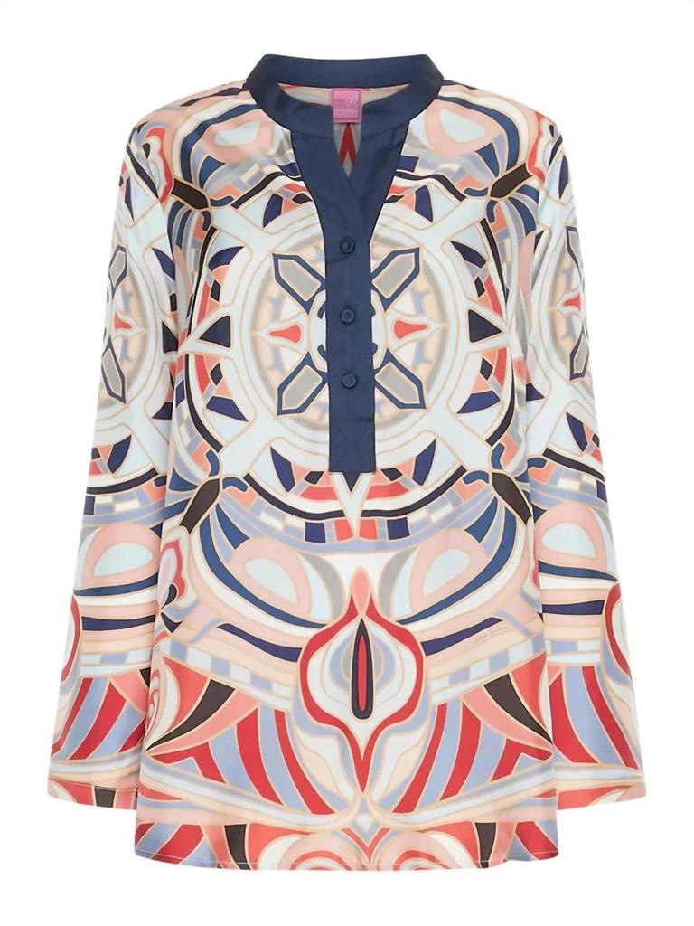 Franco Ferrari Franco Ferrari - Mandala Printed Tunic Top 2
