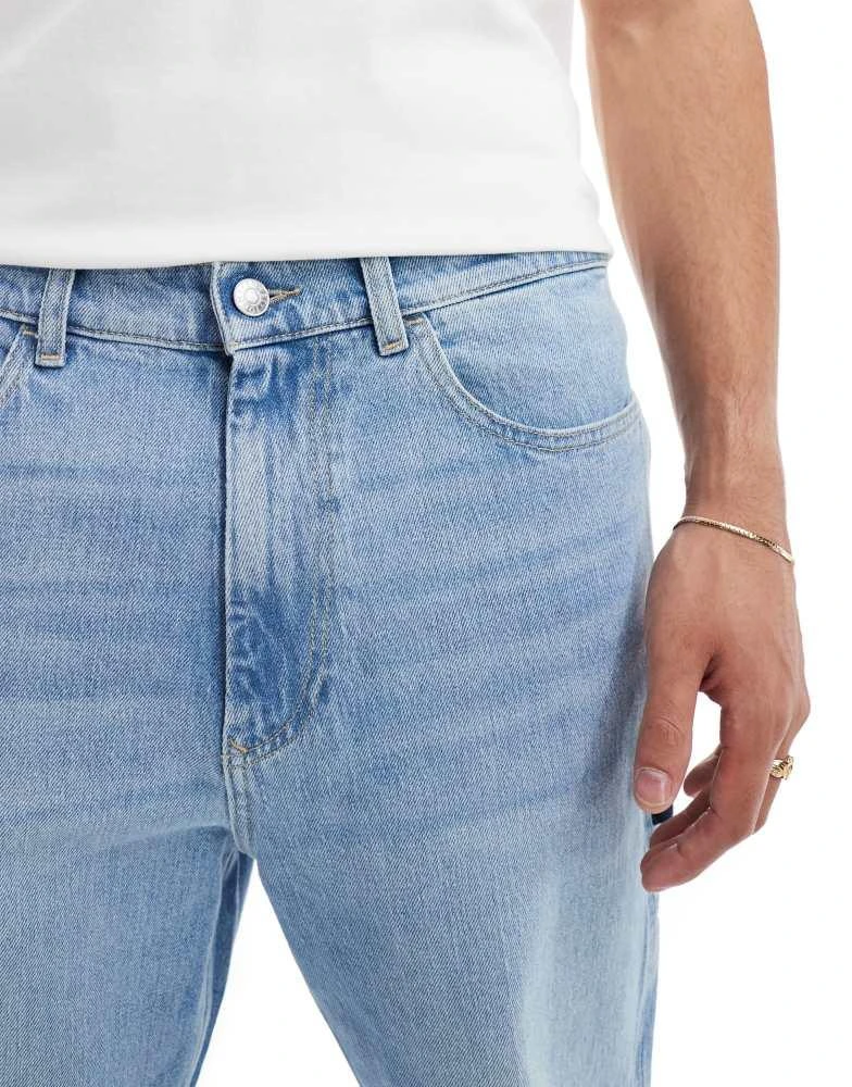 Tommy Jeans Tommy Jeans skater carpenter jeans in light wash 5