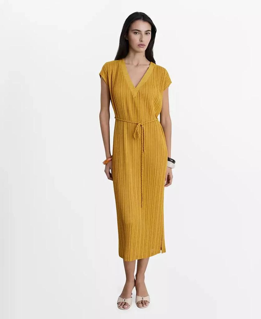 Women's Belt Pleated Dress  On Sale Now with Up to 36% Off | Discover  Exclusive Deals & Savings at BeyondStyle  Authentic Mango dress|women's  fashion, shoes & accessories|dresses with Limited-Time Discounts,