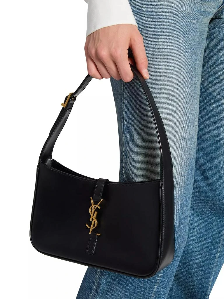 Yves Saint Laurent Le 5 à 7 Hobo Bag in Smooth Leather 7