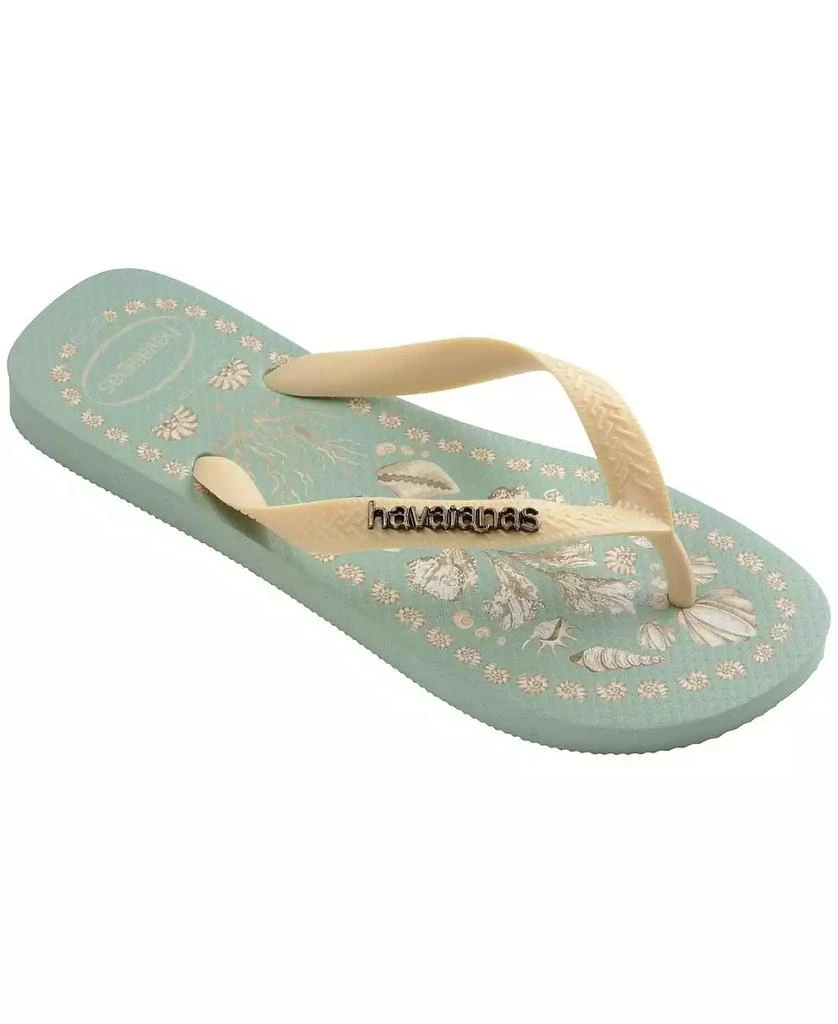 Havaianas Women's Top Tropicalia Slip On Sandals 1