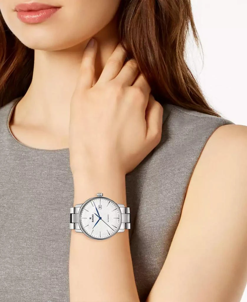 Rado Unisex Swiss Automatic Coupole Classic Stainless Steel Bracelet Watch 41mm R22876013 8