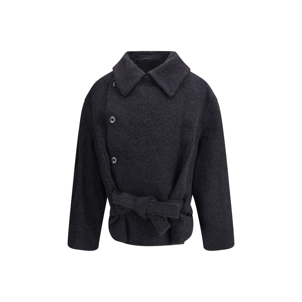 ジャケット PHILOSOPHY DI LORENZO SERAFINI Charcoal Wool Coat PHILOSOPHY di LORENZO SERAFINI Charcoal Wool Coat - Jackets