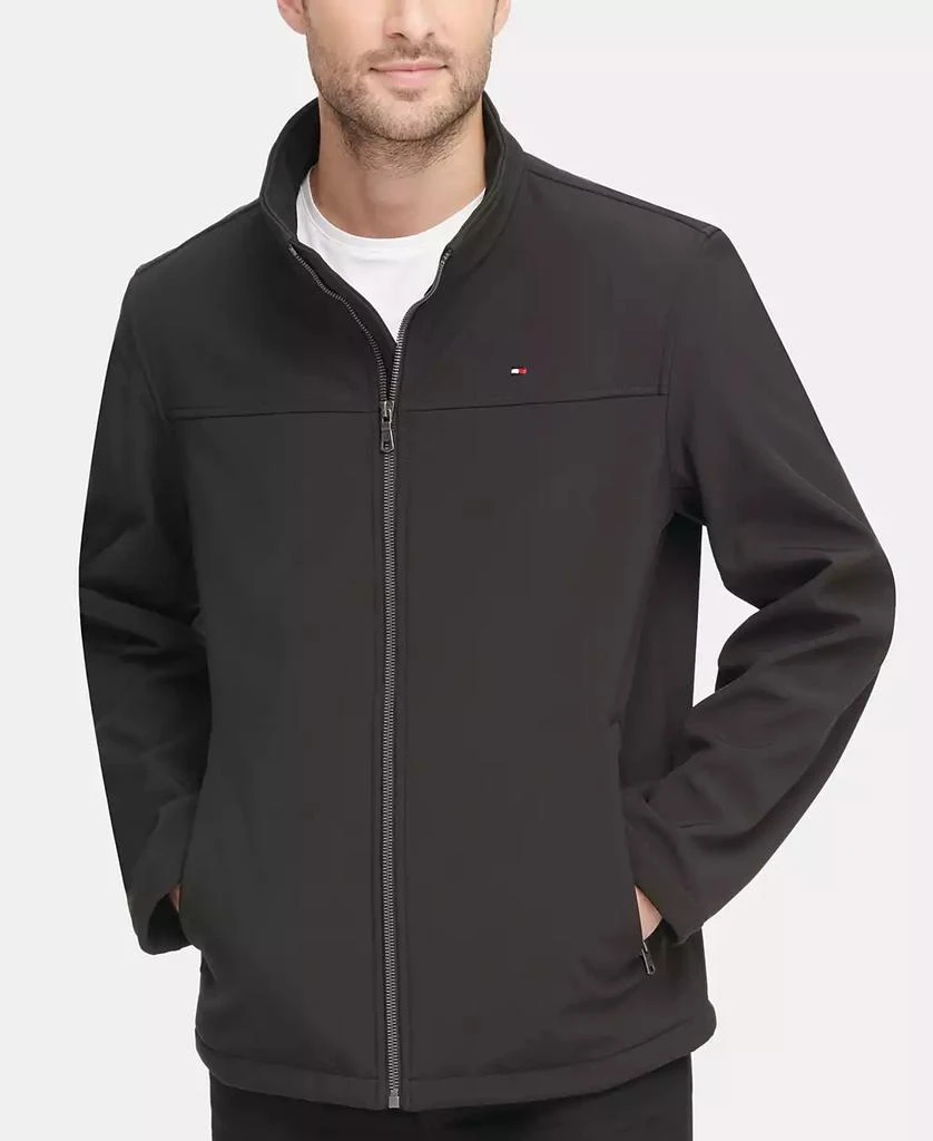 Tommy Hilfiger Men's Soft-Shell Classic Zip-Front Jacket 3