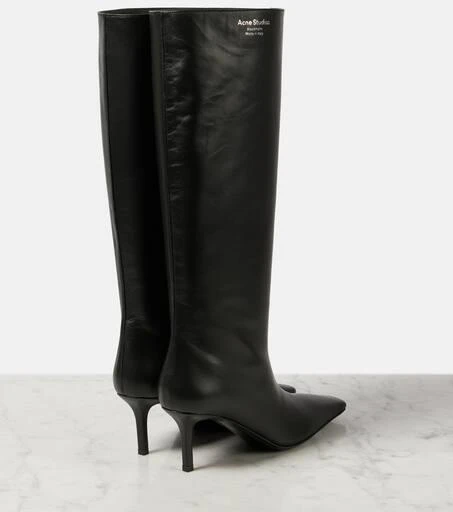 Acne Studios Leather knee-high boots 3